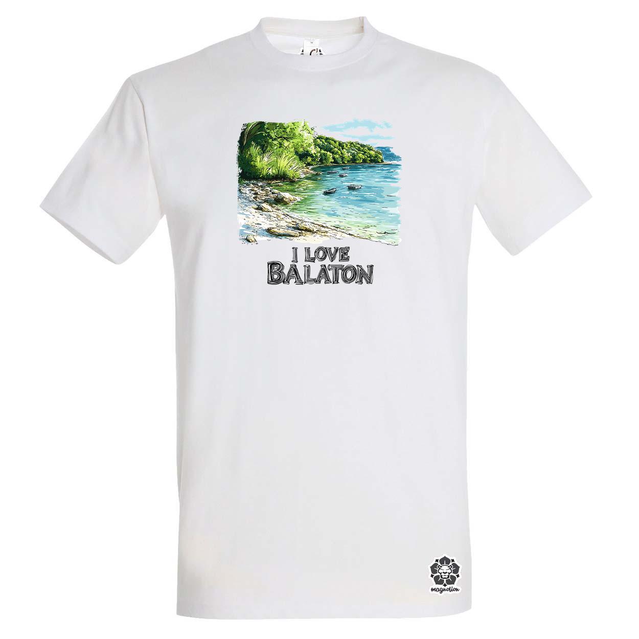 Love Balaton v5 egyedi póló 