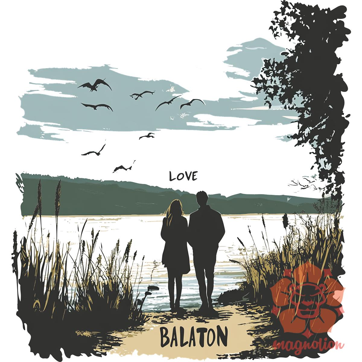 Love Balaton v51 egyedi póló 