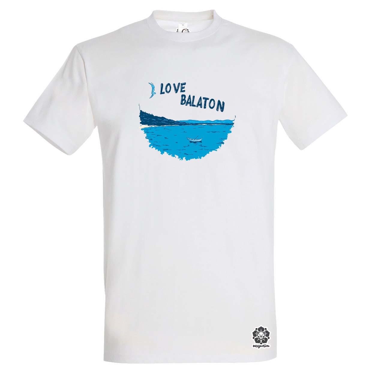 Love Balaton v64 egyedi póló 