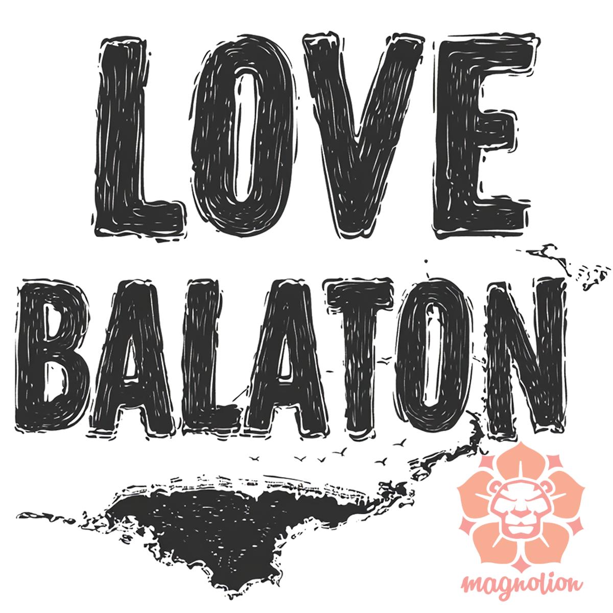 Love Balaton v68 egyedi póló 