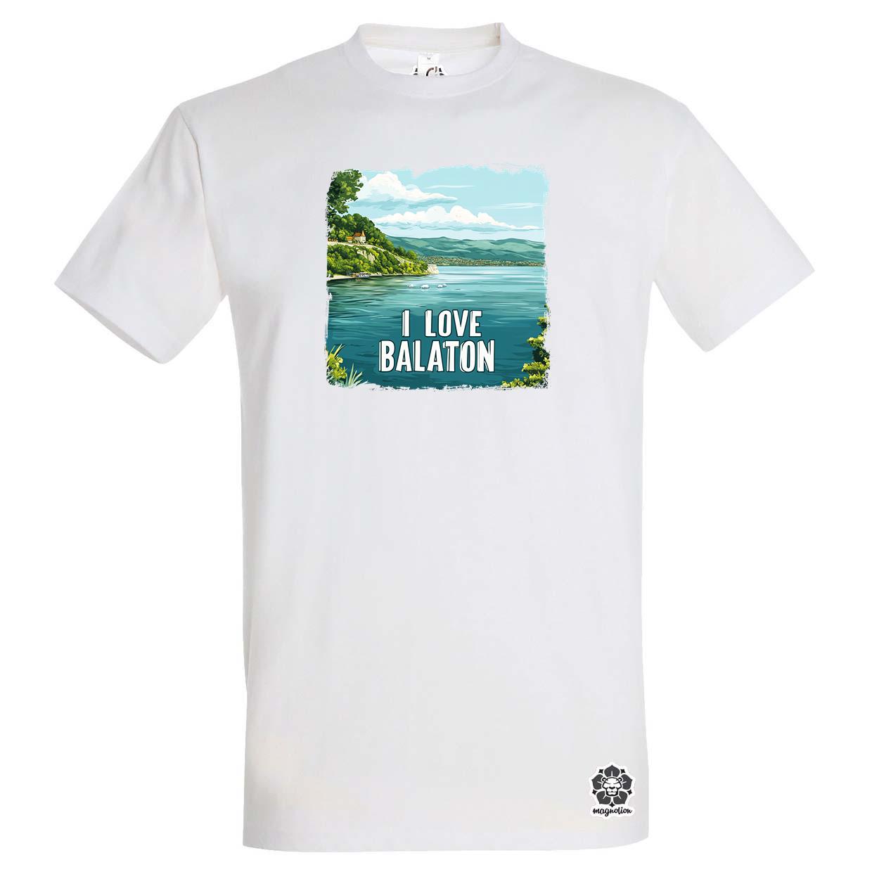 Love Balaton v7 egyedi póló 