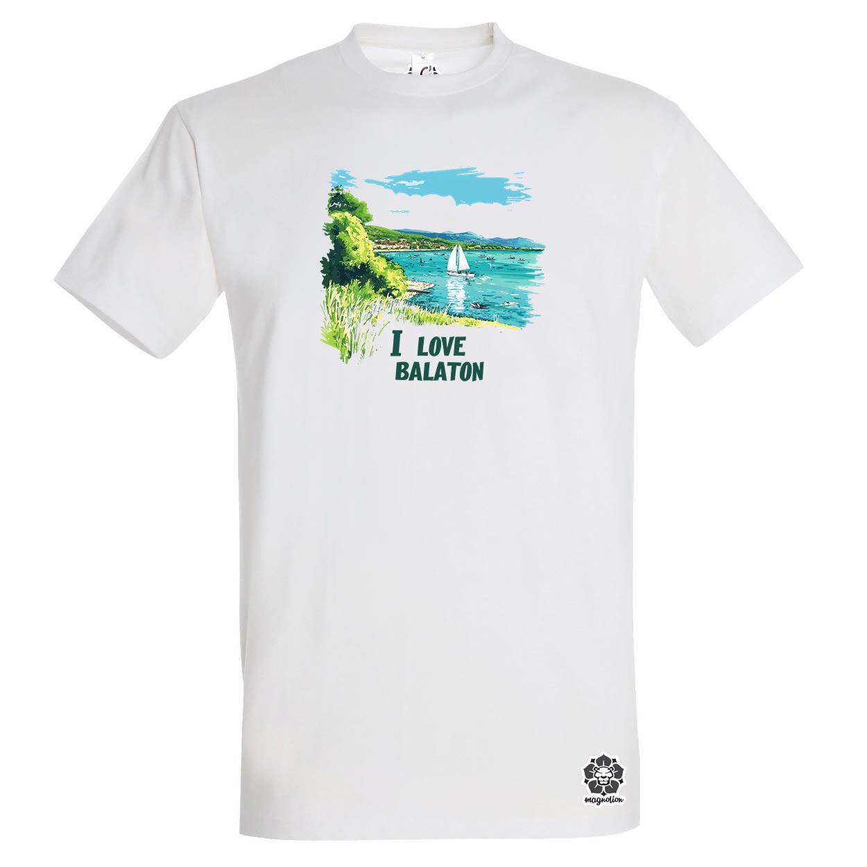 Love Balaton v8 egyedi póló 