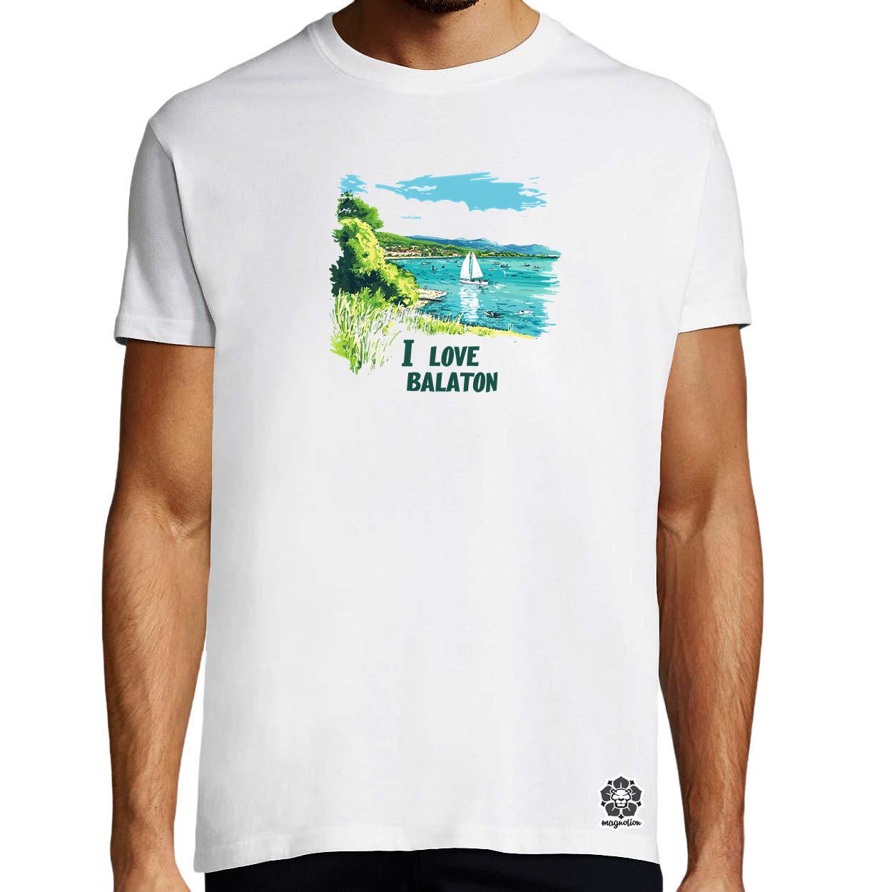 Love Balaton v8 egyedi póló 