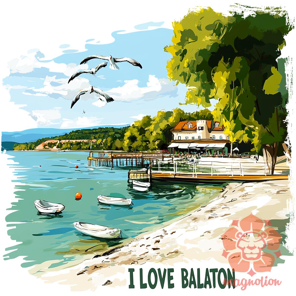 Love Balaton v10 egyedi  pulóver 