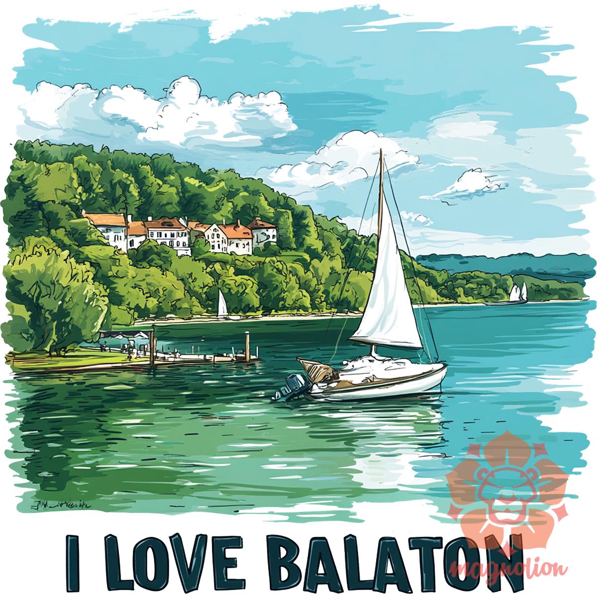 Love Balaton v11 egyedi  pulóver 