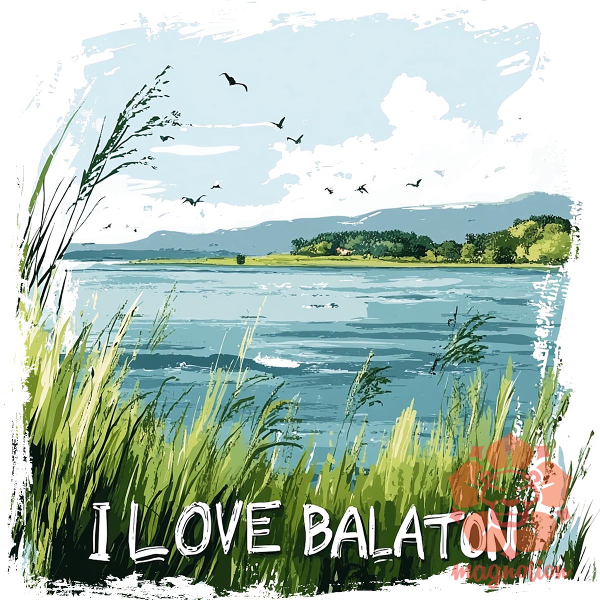Love Balaton v14 egyedi  pulóver 