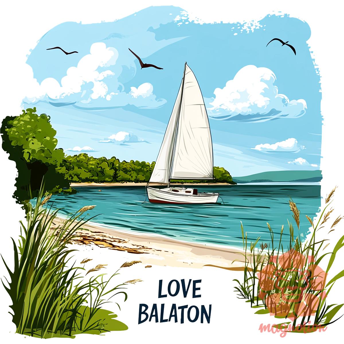 Love Balaton v16 egyedi  pulóver 
