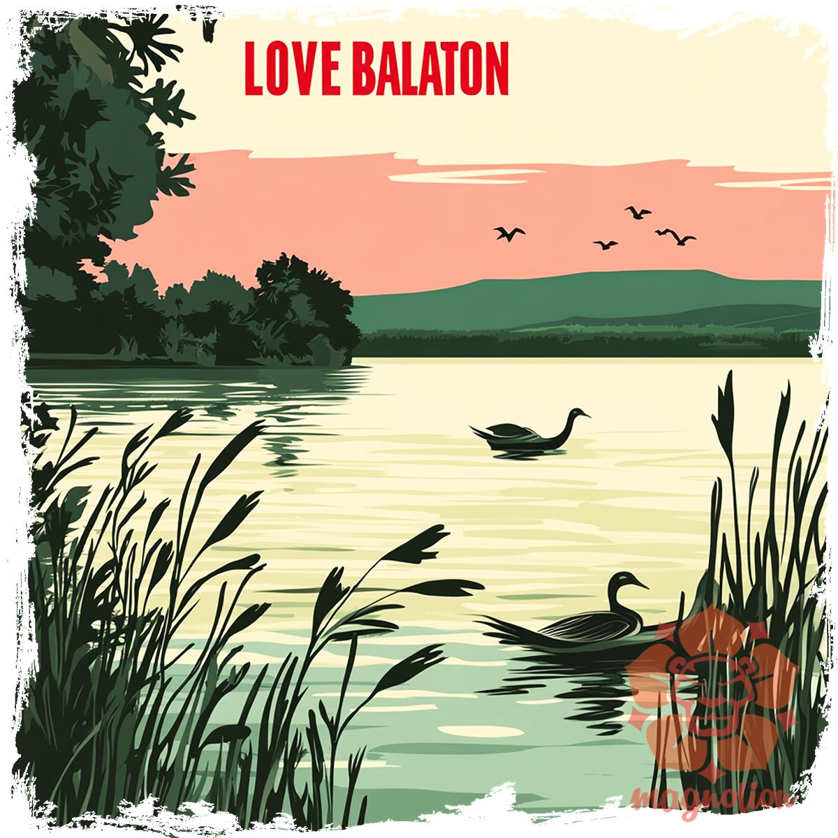 Love Balaton v2 egyedi  pulóver 