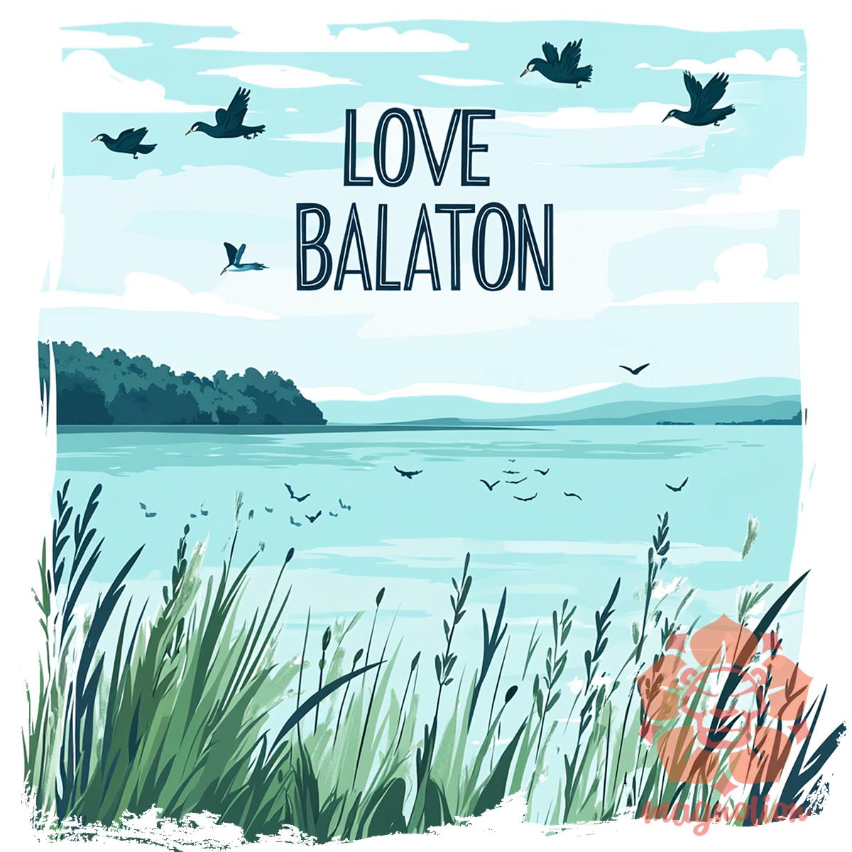 Love Balaton v21 egyedi  pulóver 