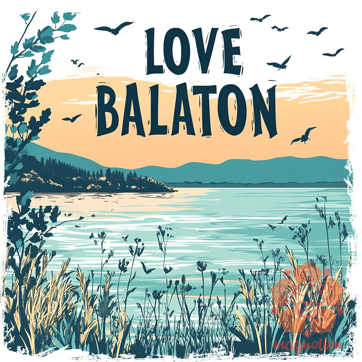 Love Balaton v29 egyedi  pulóver 