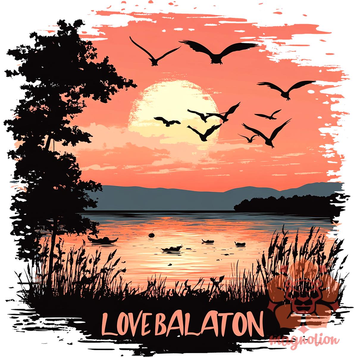 Love Balaton v31 egyedi  pulóver 