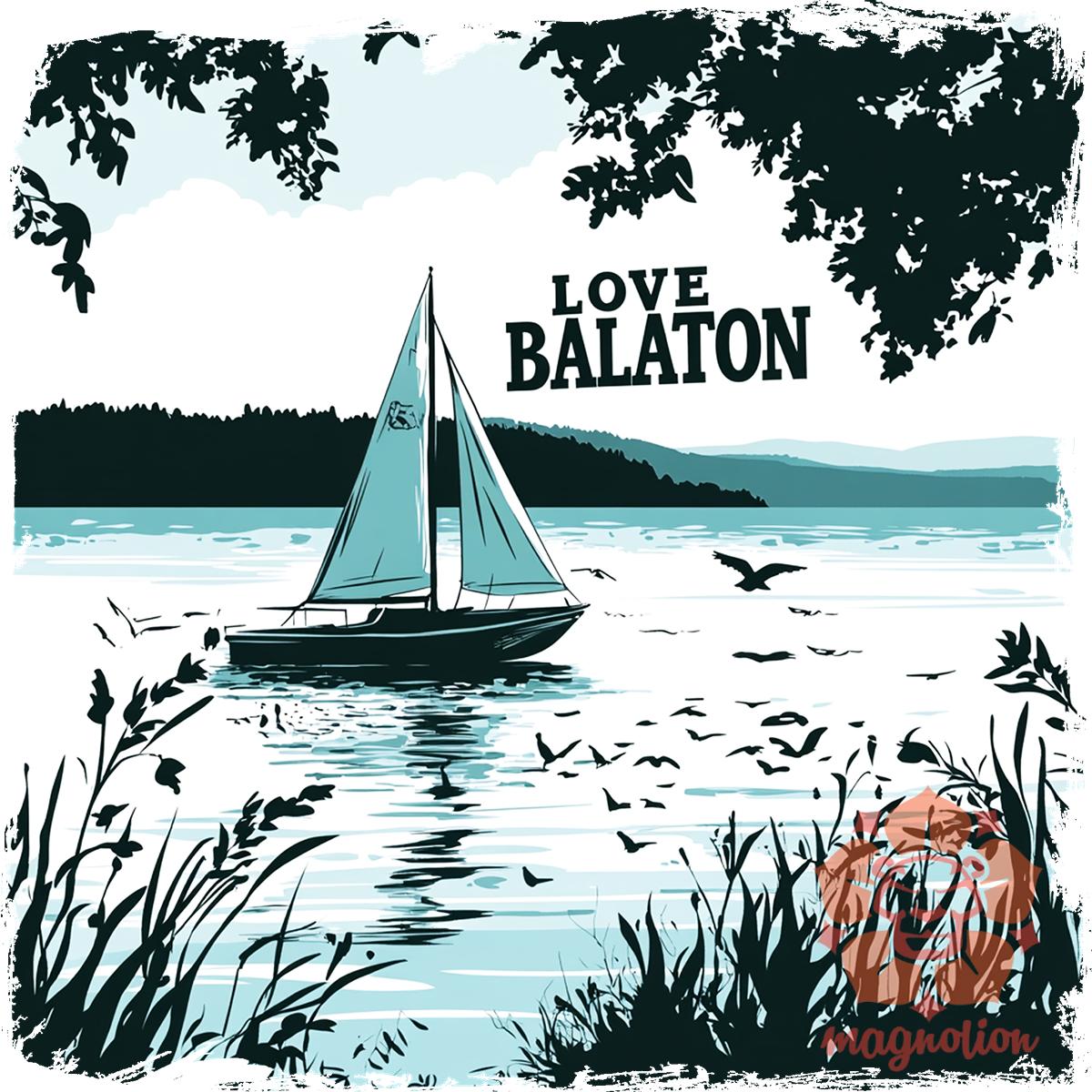 Love Balaton v55 egyedi  pulóver 
