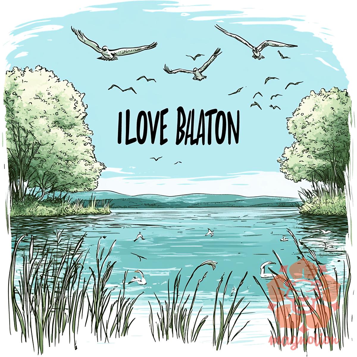 Love Balaton v6 egyedi  pulóver 