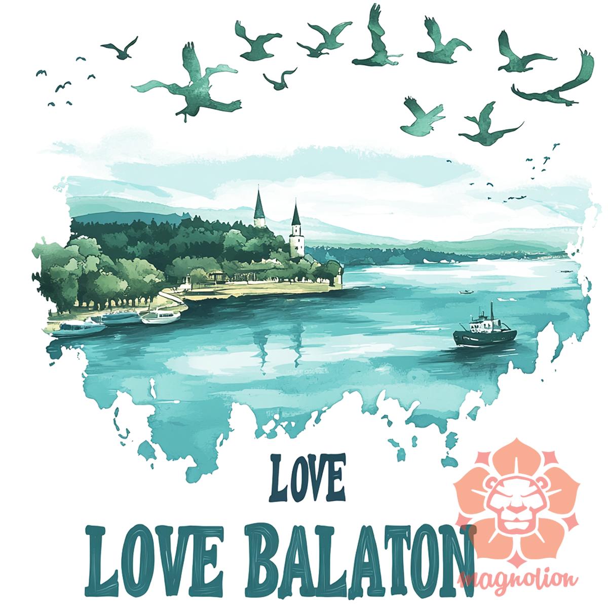 Love Balaton v71 egyedi  pulóver 