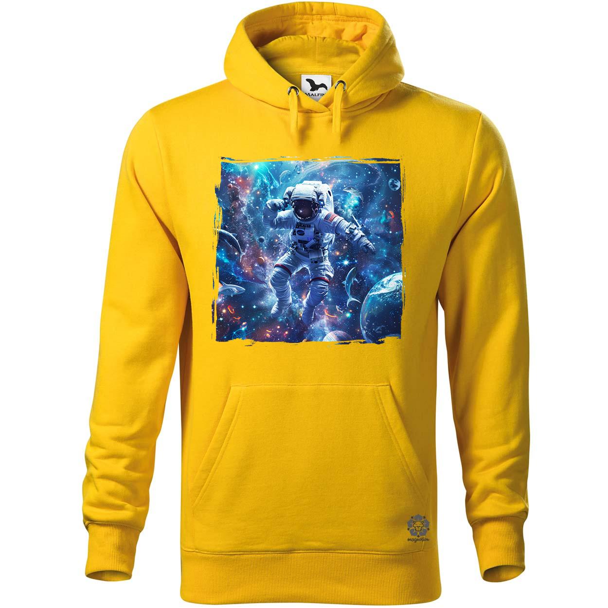 Űr akvárium v7 egyedi  pulóver 