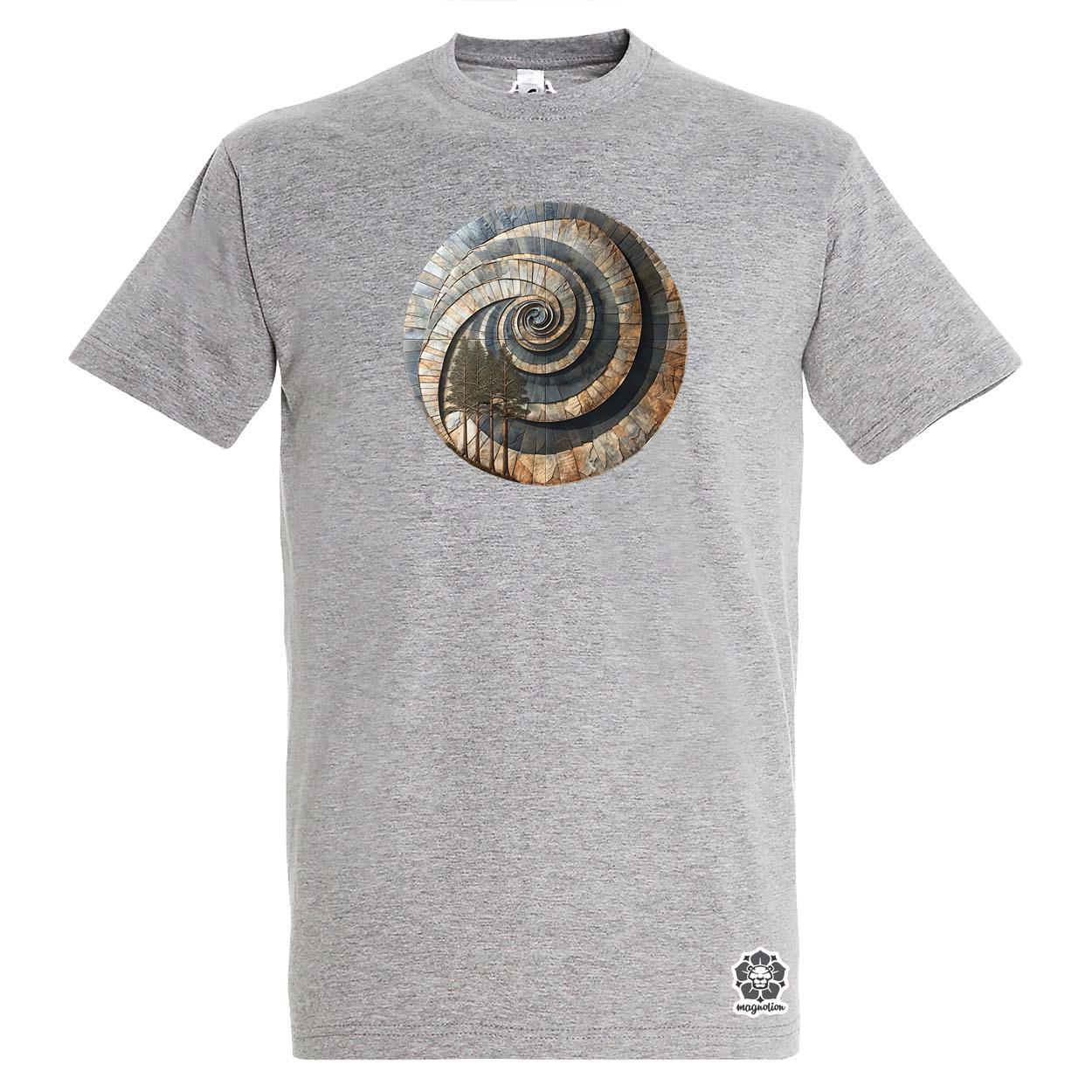 Fibonacci fákkal v1 egyedi póló 