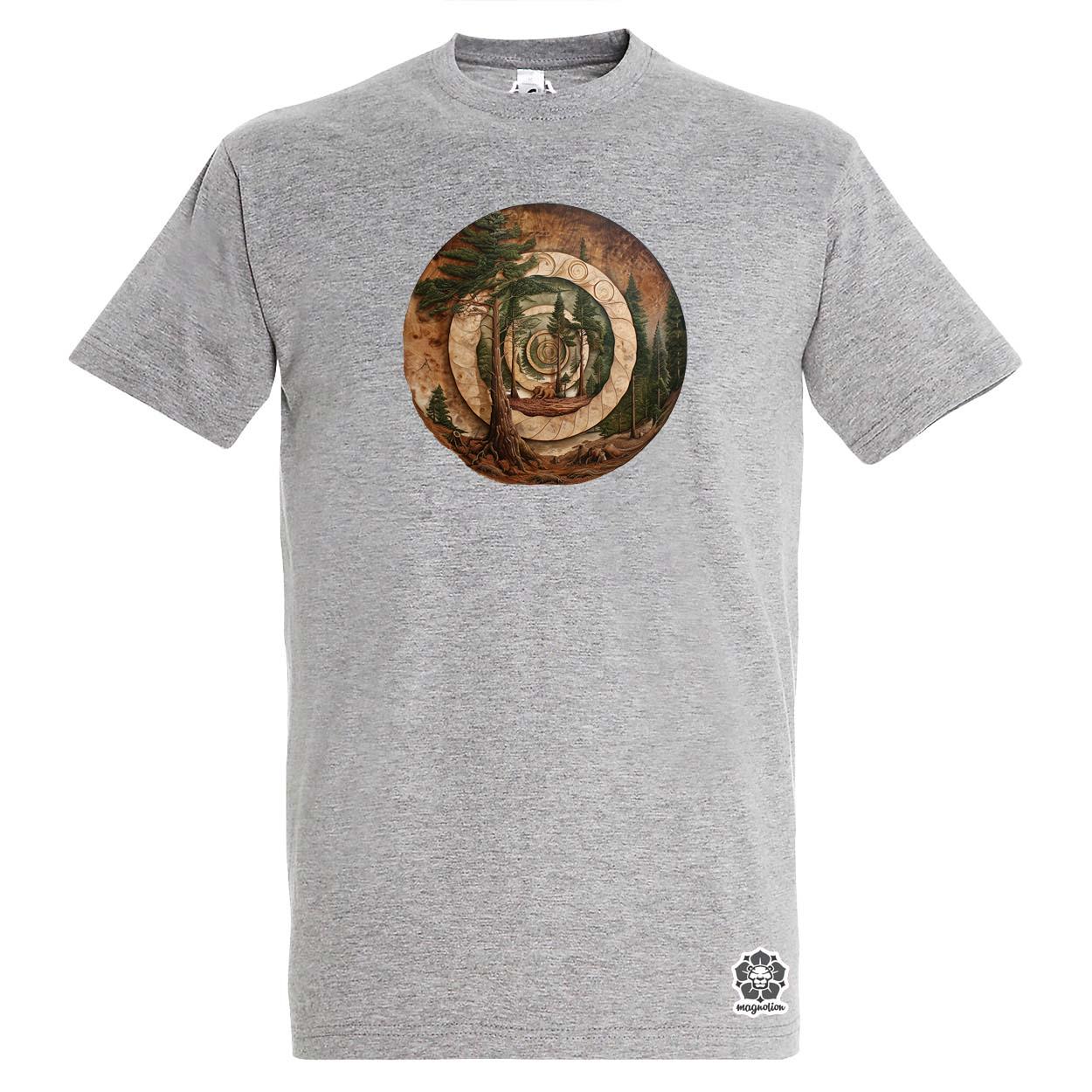 Fibonacci fákkal v8 egyedi póló 