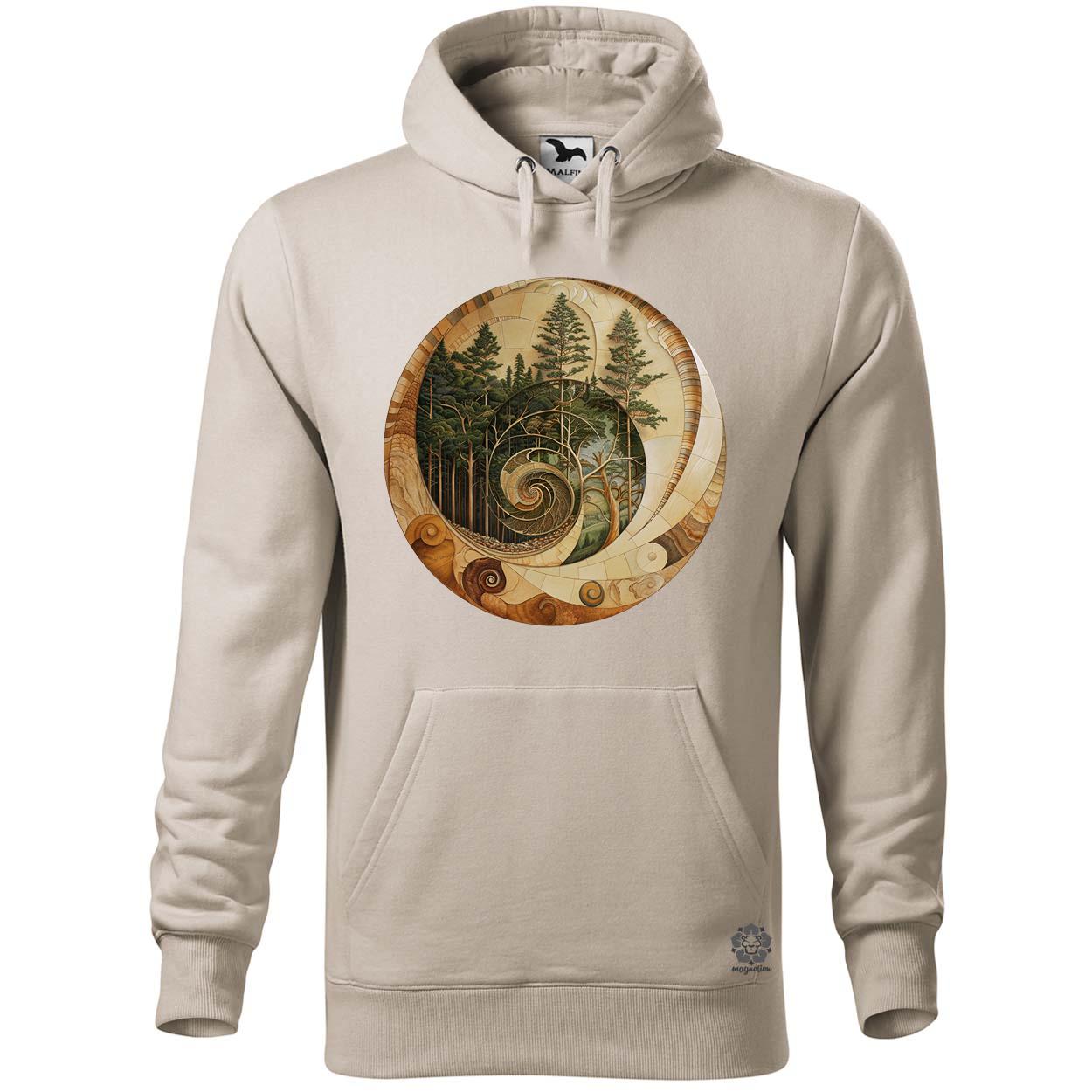 Fibonacci fákkal v2 egyedi  pulóver 