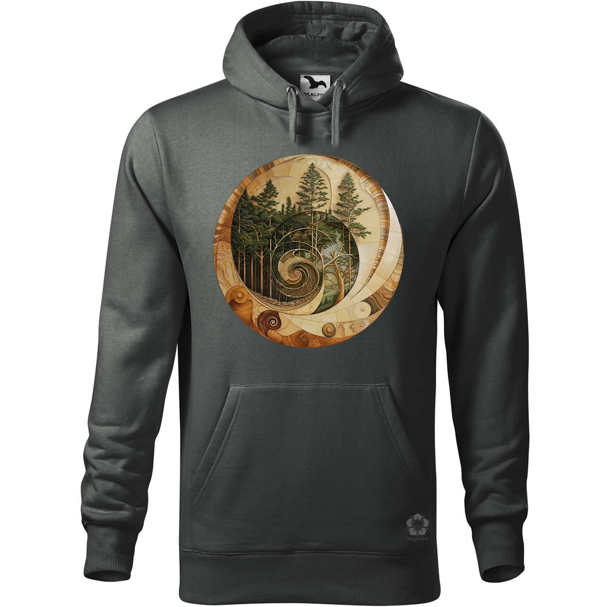 Fibonacci fákkal v2 egyedi  pulóver 