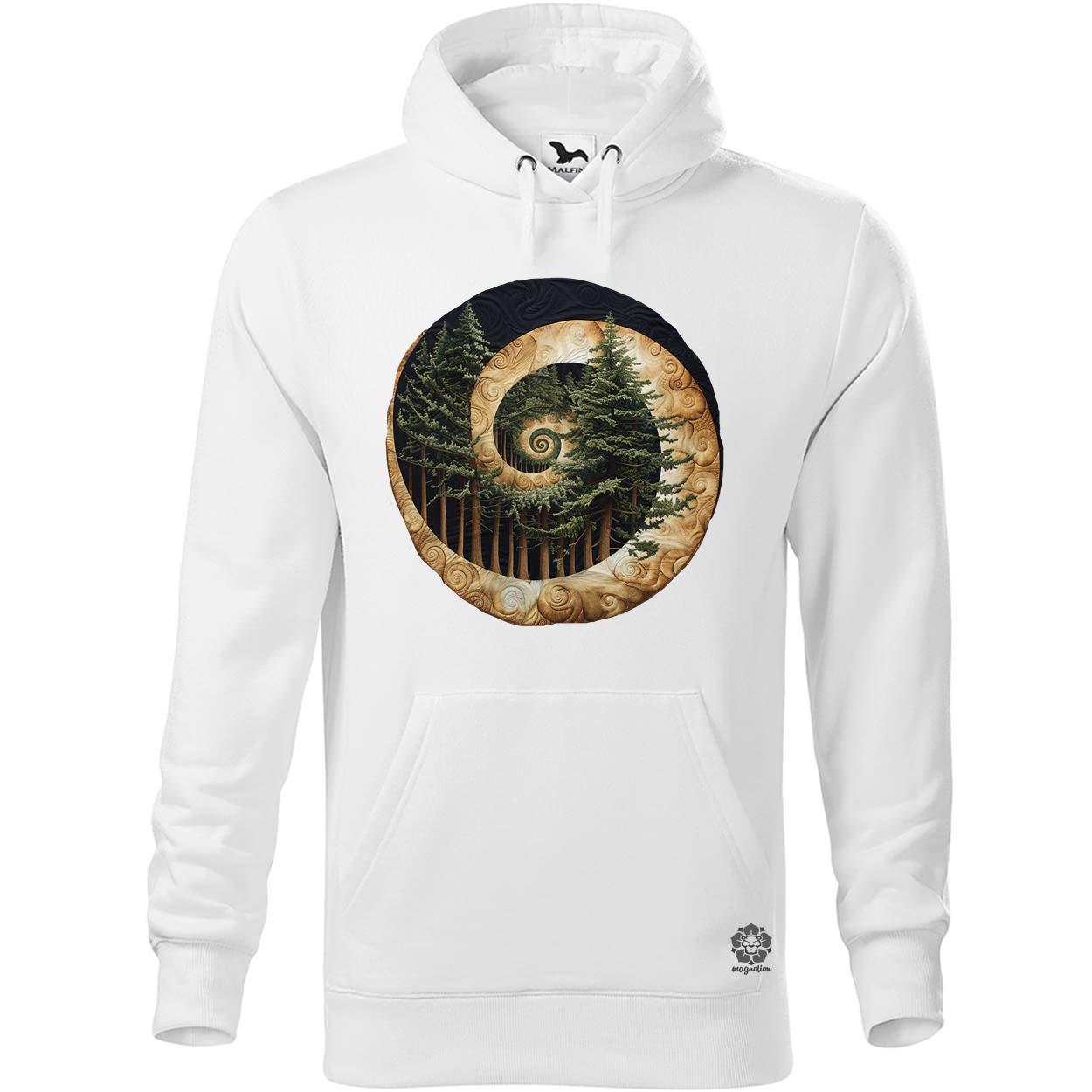 Fibonacci fákkal v4 egyedi  pulóver 