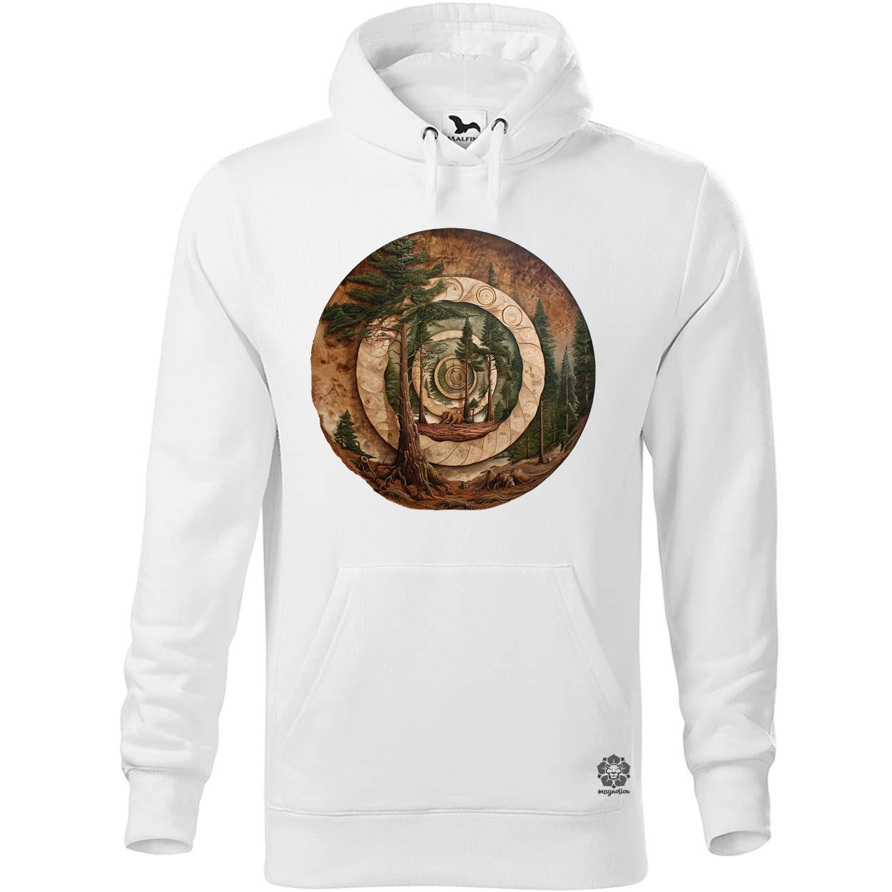 Fibonacci fákkal v8 egyedi  pulóver 