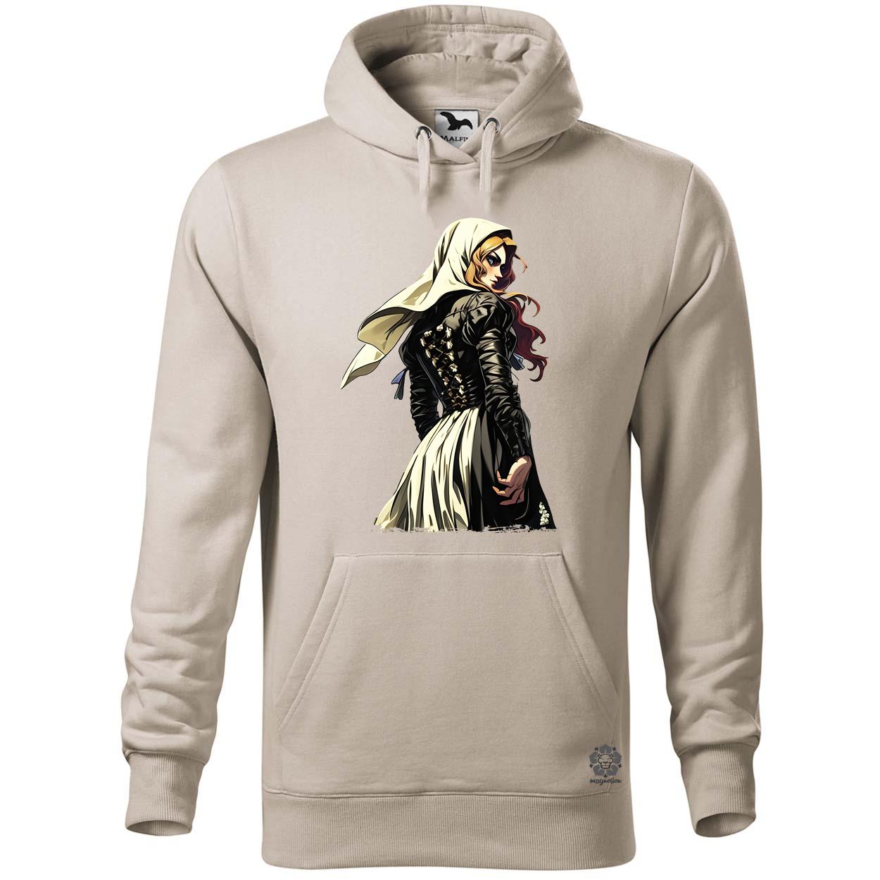 Középkori portré v3 egyedi  pulóver 