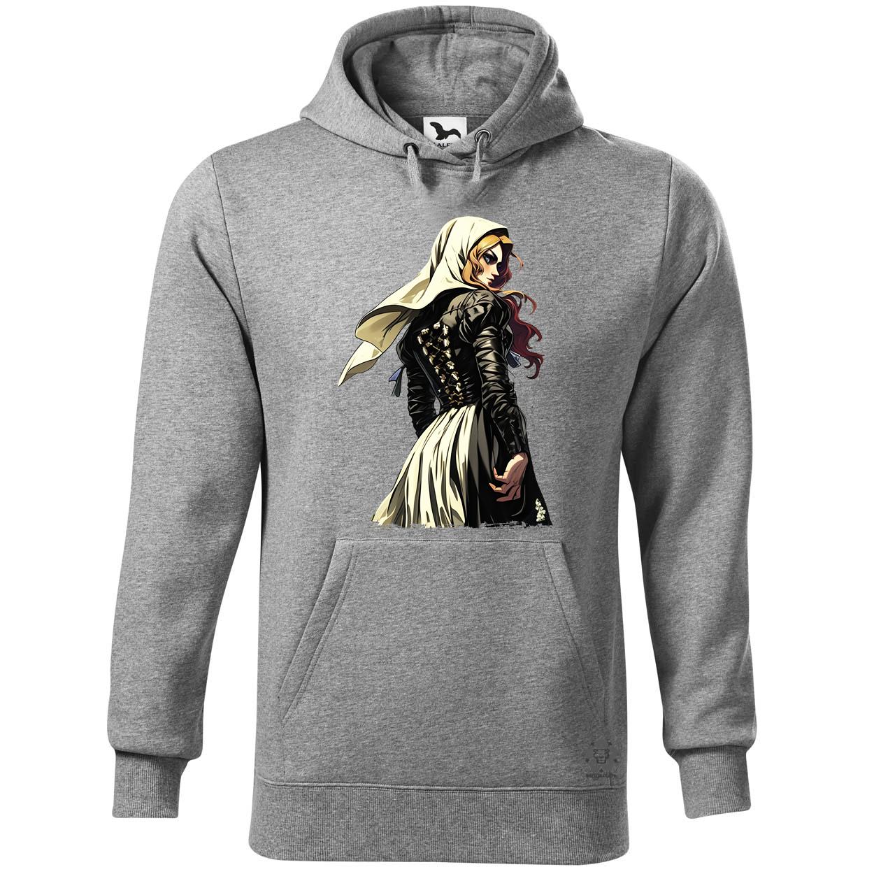 Középkori portré v3 egyedi  pulóver 
