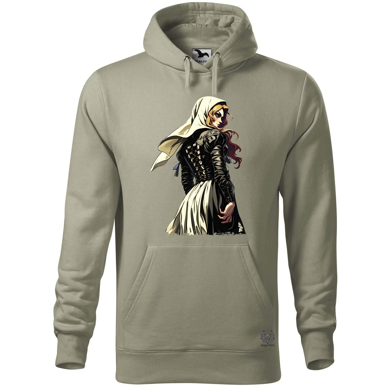 Középkori portré v3 egyedi  pulóver 