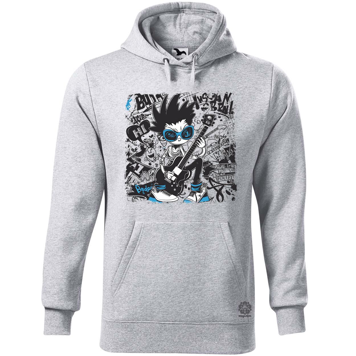 Rajzfilm punk srác v30 egyedi  pulóver 