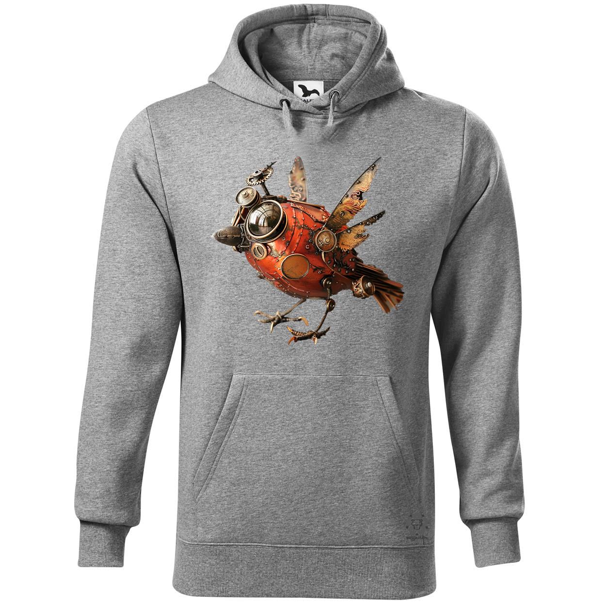 Steampunk madár v1 egyedi  pulóver 