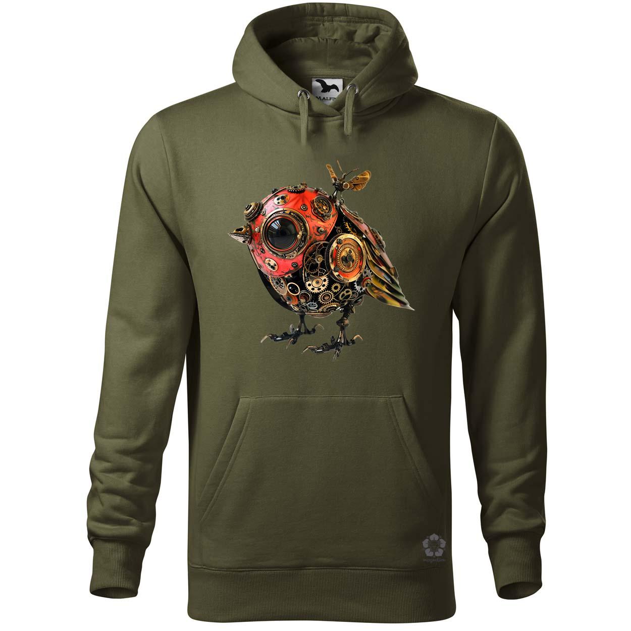 Steampunk madár v2 egyedi  pulóver 