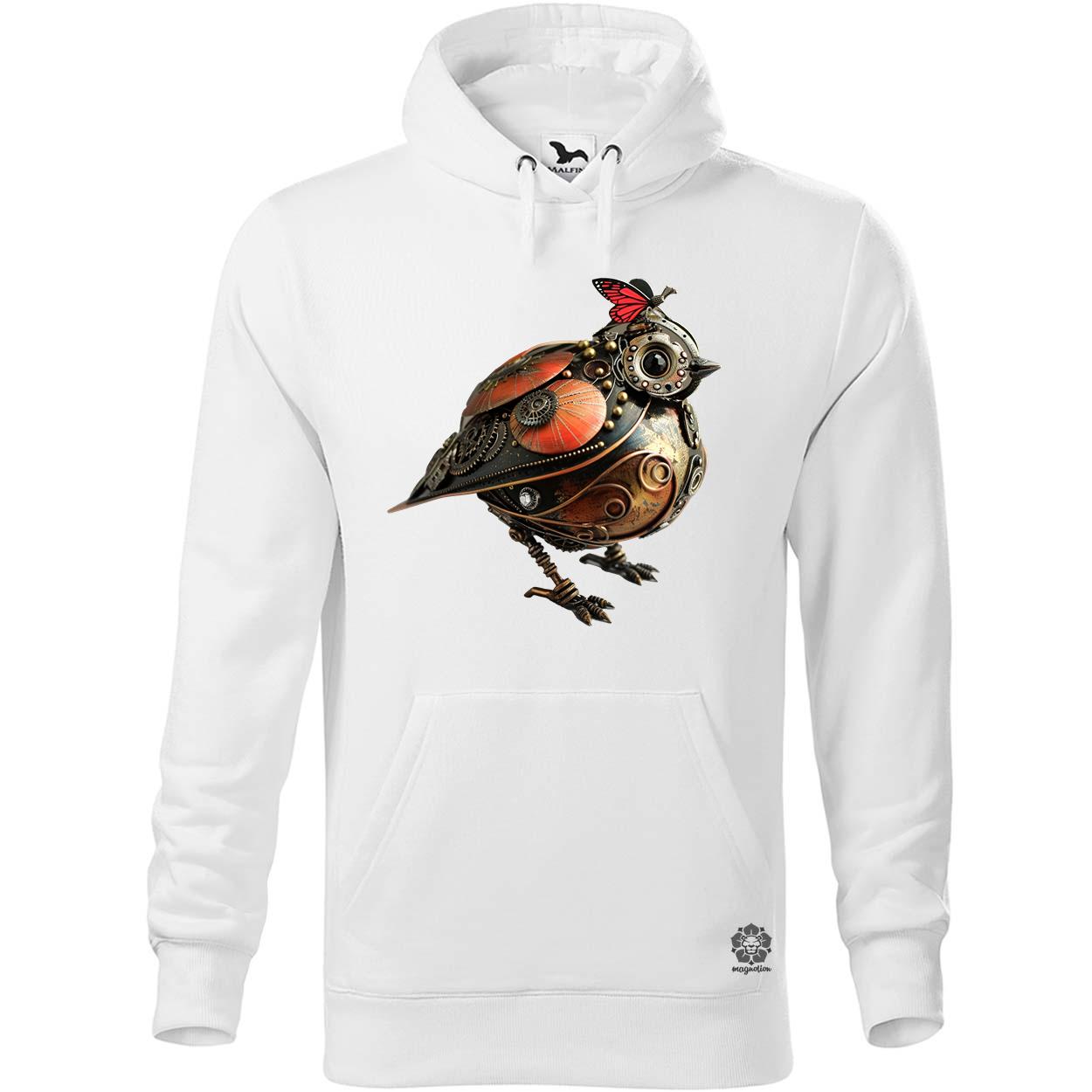 Steampunk madár v3 egyedi  pulóver 