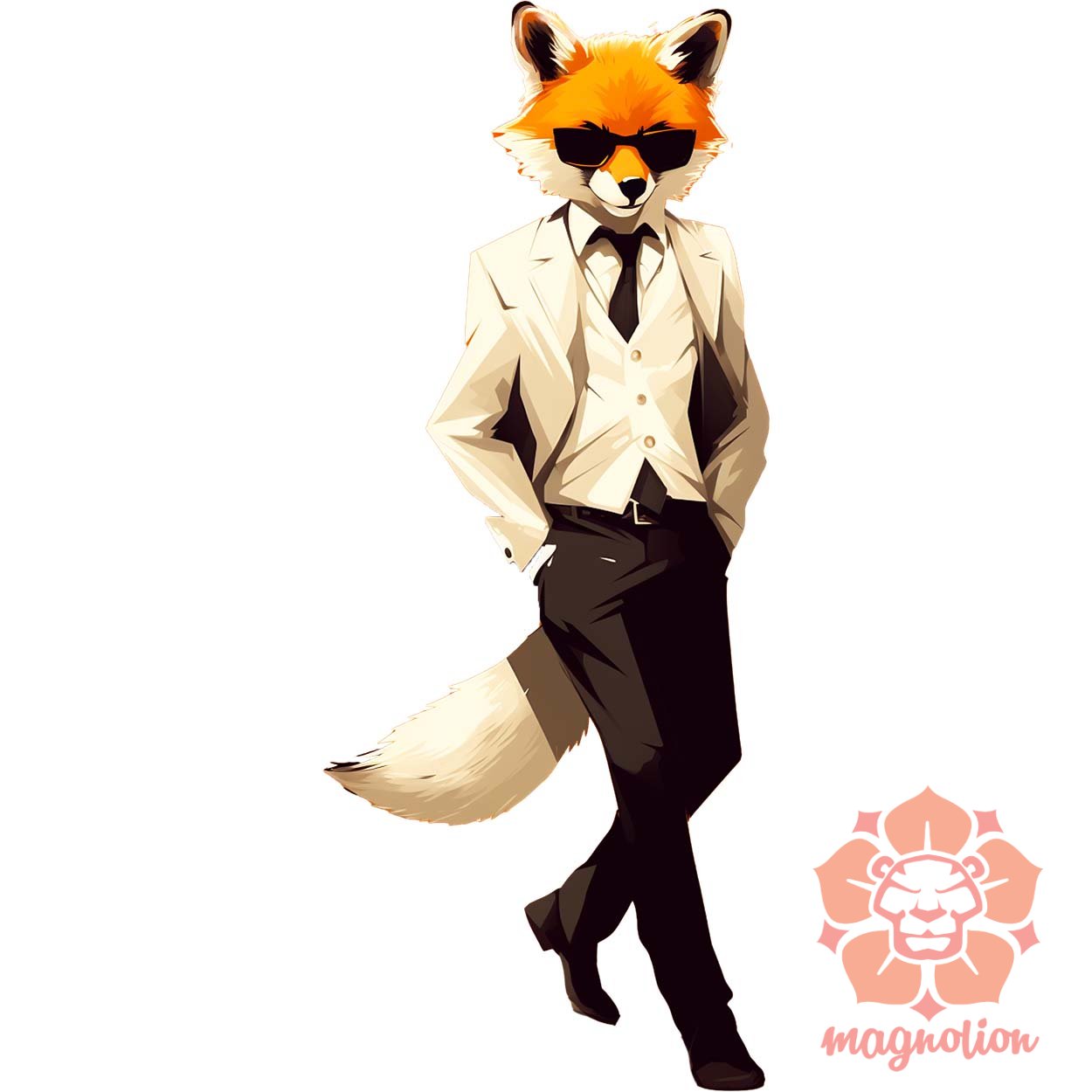 Mr Fox v2 egyedi  pulóver 