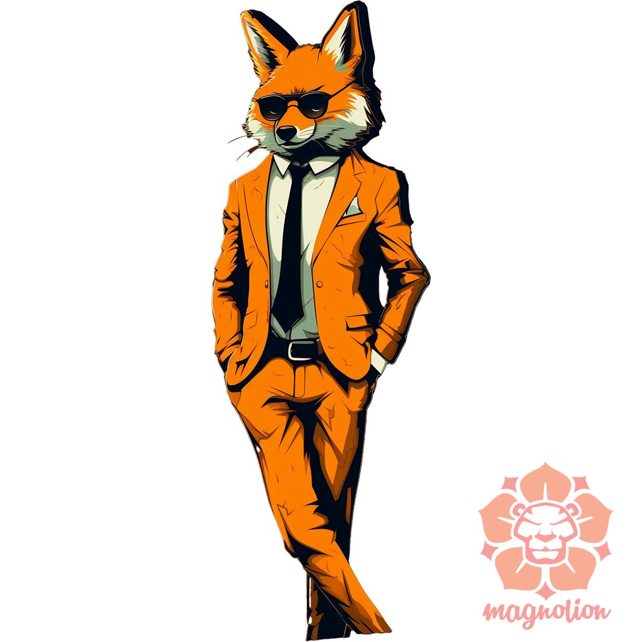 Mr Fox v3 egyedi  pulóver 