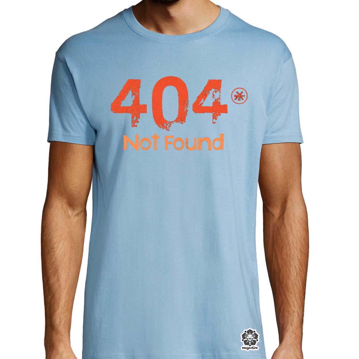 404 not found v10 egyedi póló 