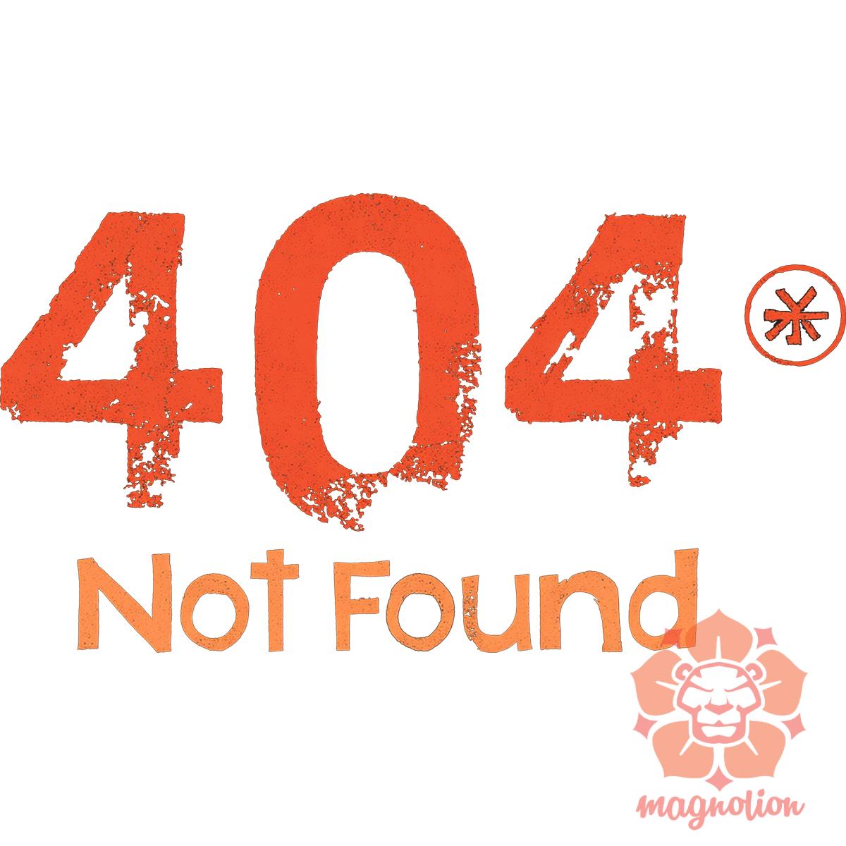 404 not found v10 egyedi póló 