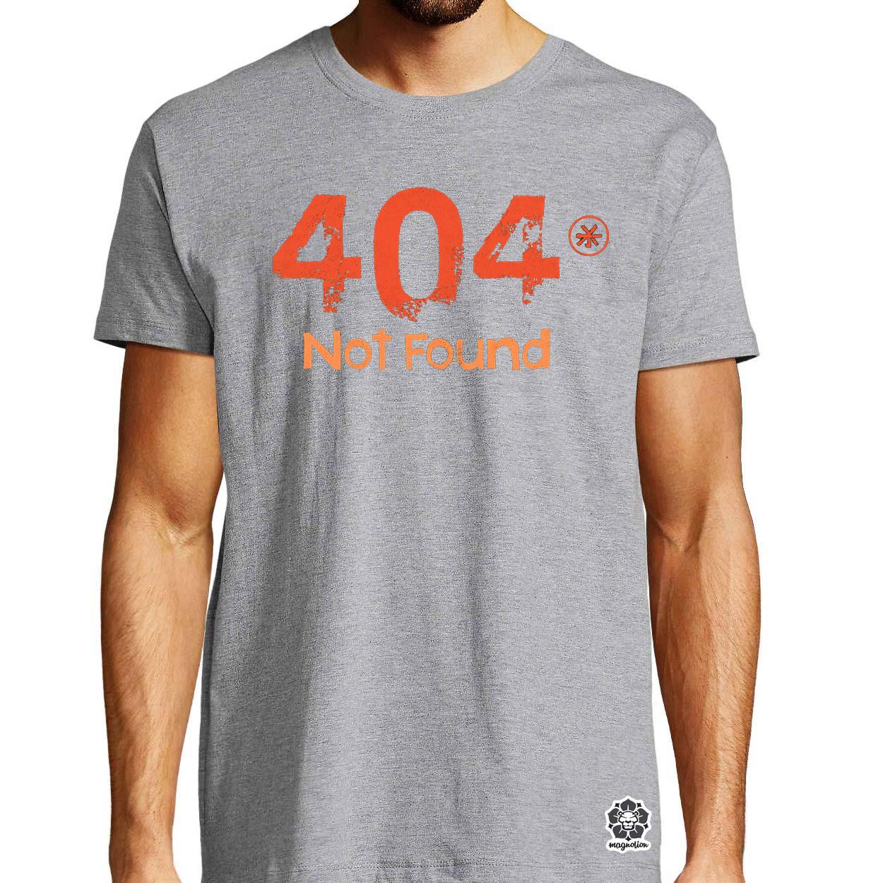 404 not found v10 egyedi póló 