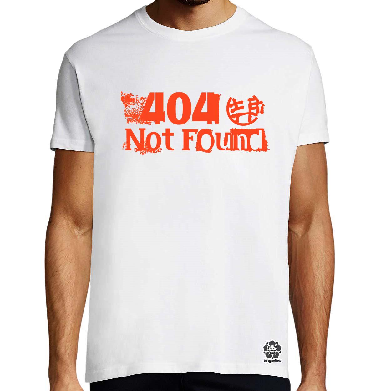 404 not found v11 egyedi póló 