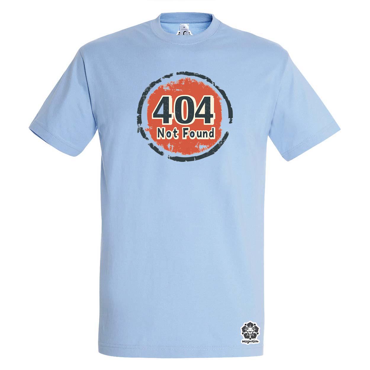 404 not found v12 egyedi póló 