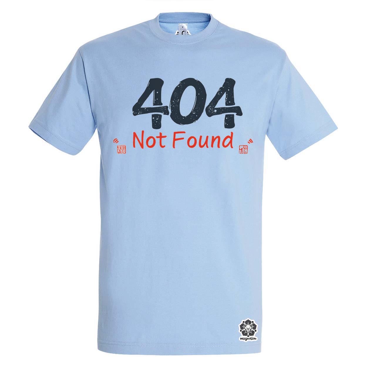 404 not found v2 egyedi póló 