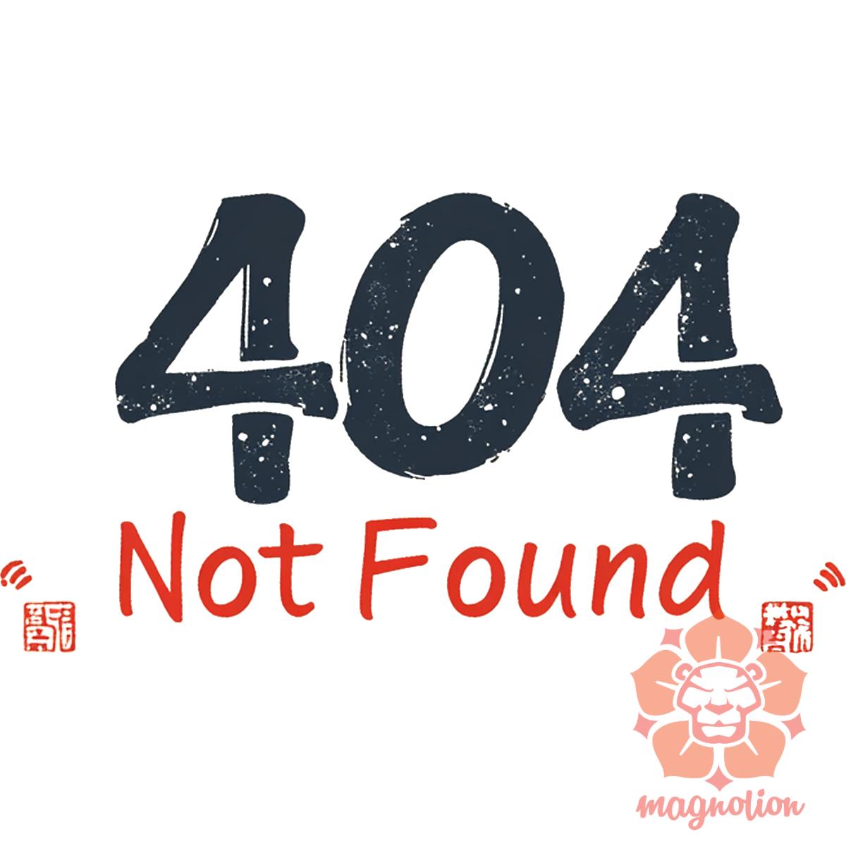 404 not found v2 egyedi póló 