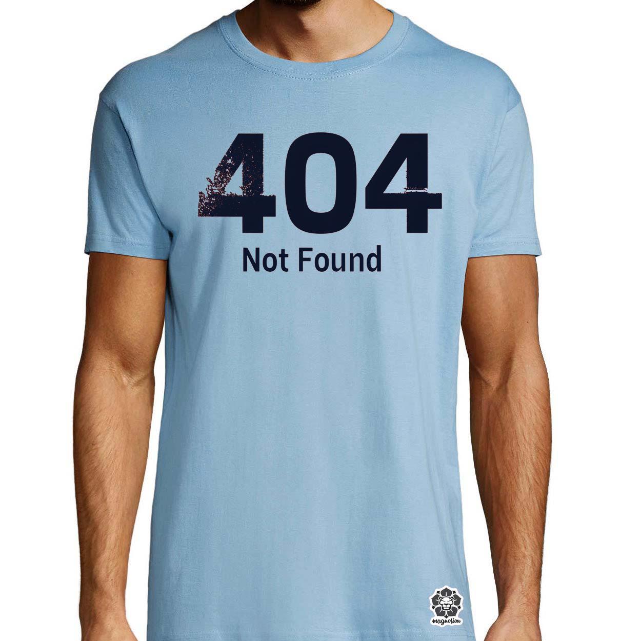 404 not found v4 egyedi póló 