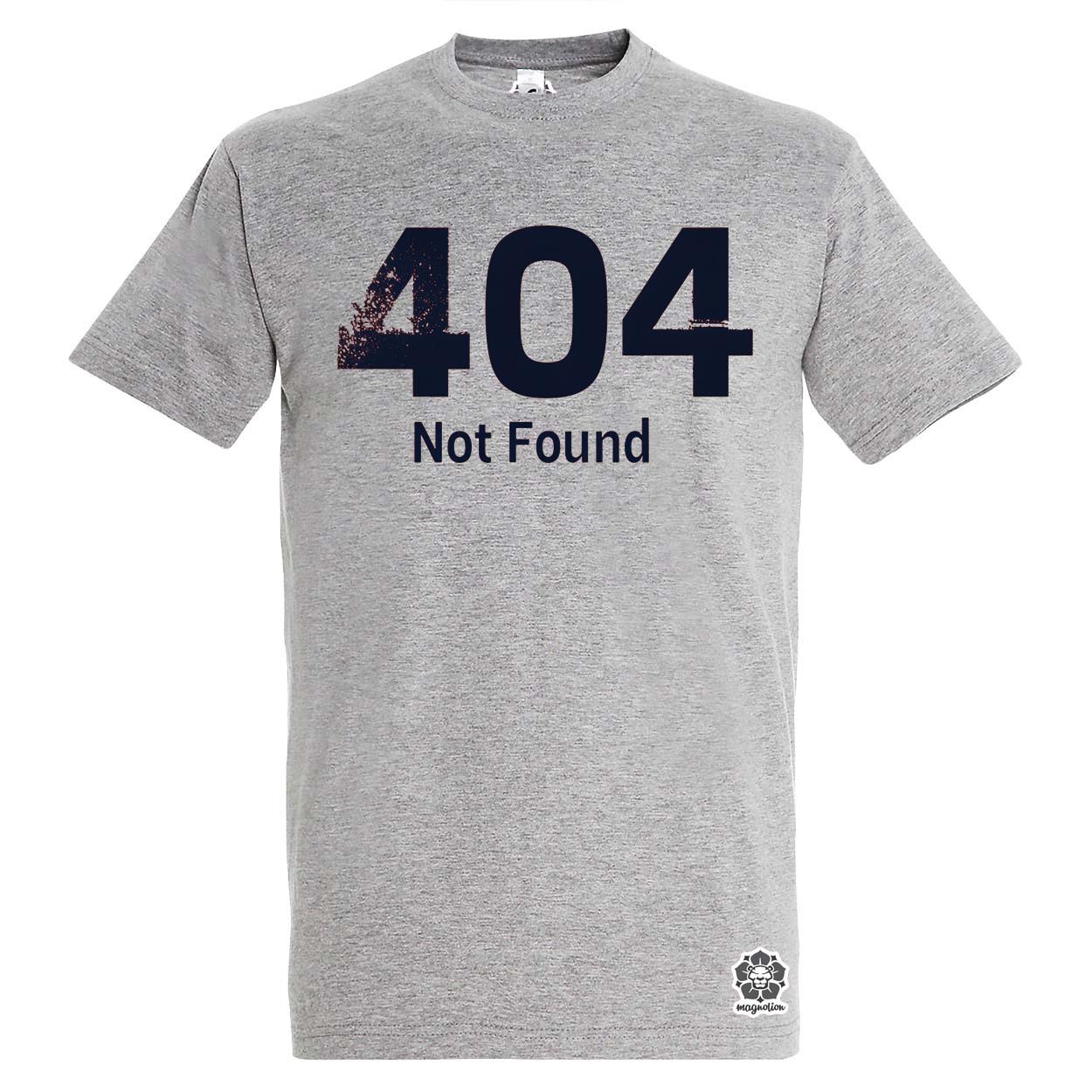 404 not found v4 egyedi póló 