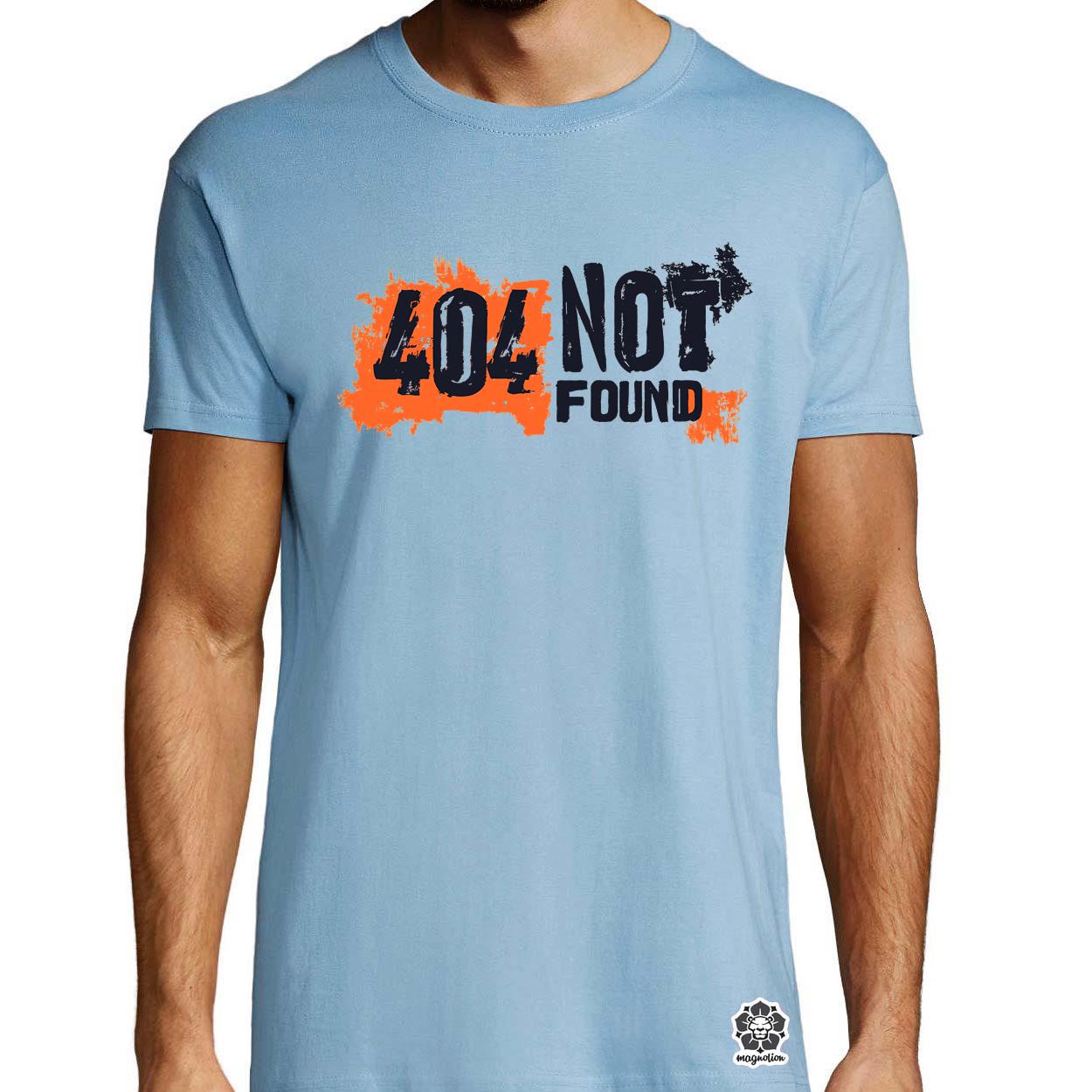 404 not found v6 egyedi póló 