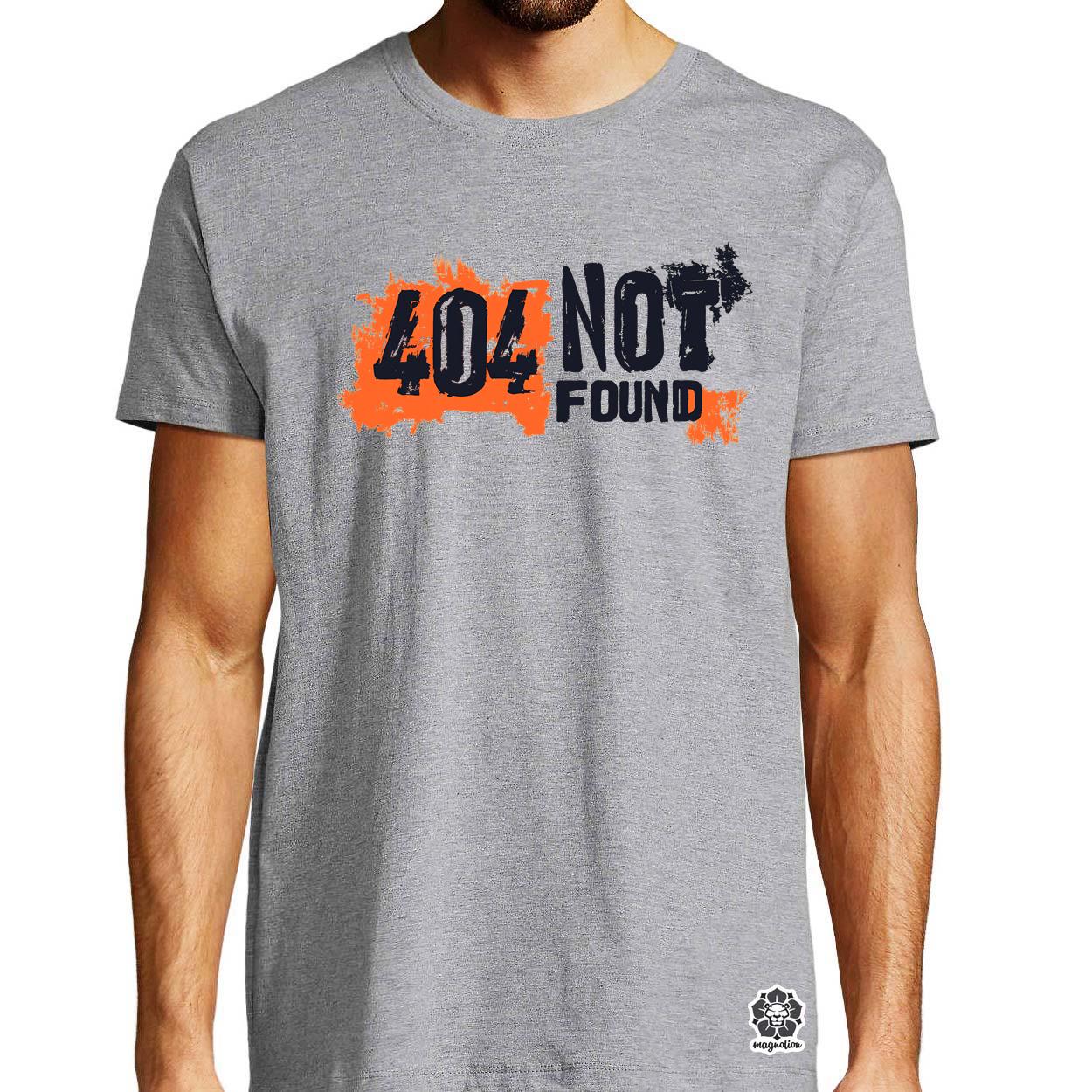 404 not found v6 egyedi póló 