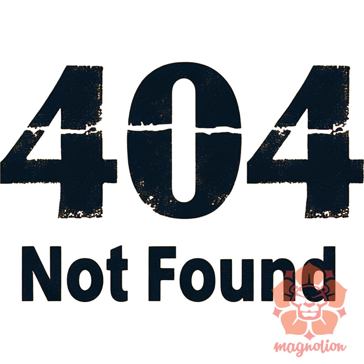 404 not found v8 egyedi póló 