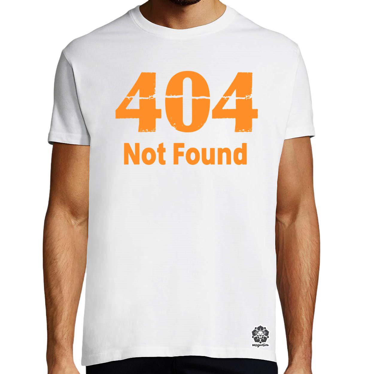 404 not found v9 egyedi póló 