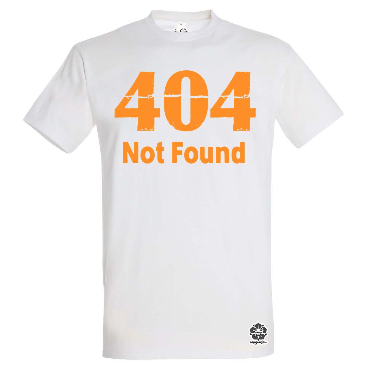404 not found v9 egyedi póló 