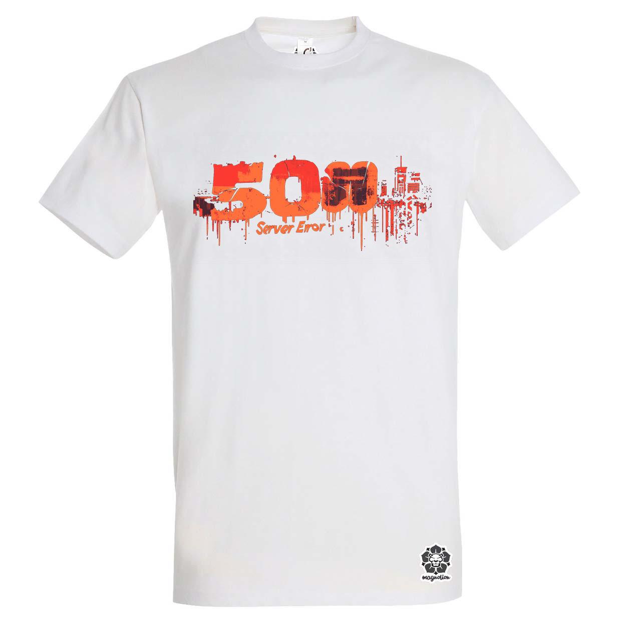 505 server error v10 egyedi póló 