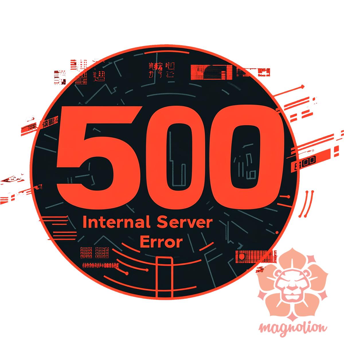 505 server error v15 egyedi póló 